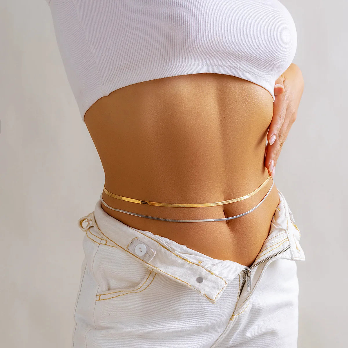 Snake Body Waist Chain - MidnightAura