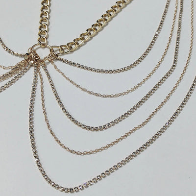 Multilayer Waist Chain - MidnightAura
