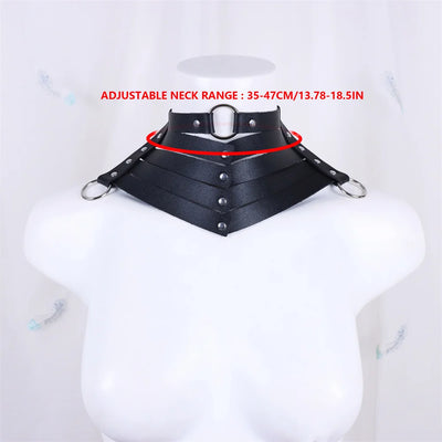 Rock Gothic Collar Necklace - MidnightAura