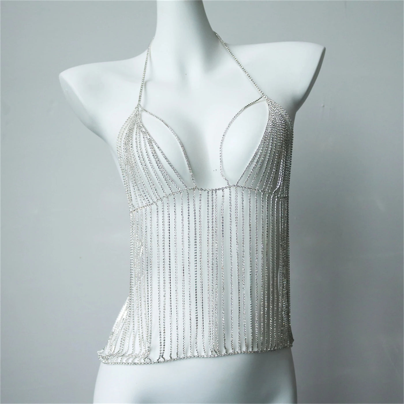 Rhinestones Top - MidnightAura