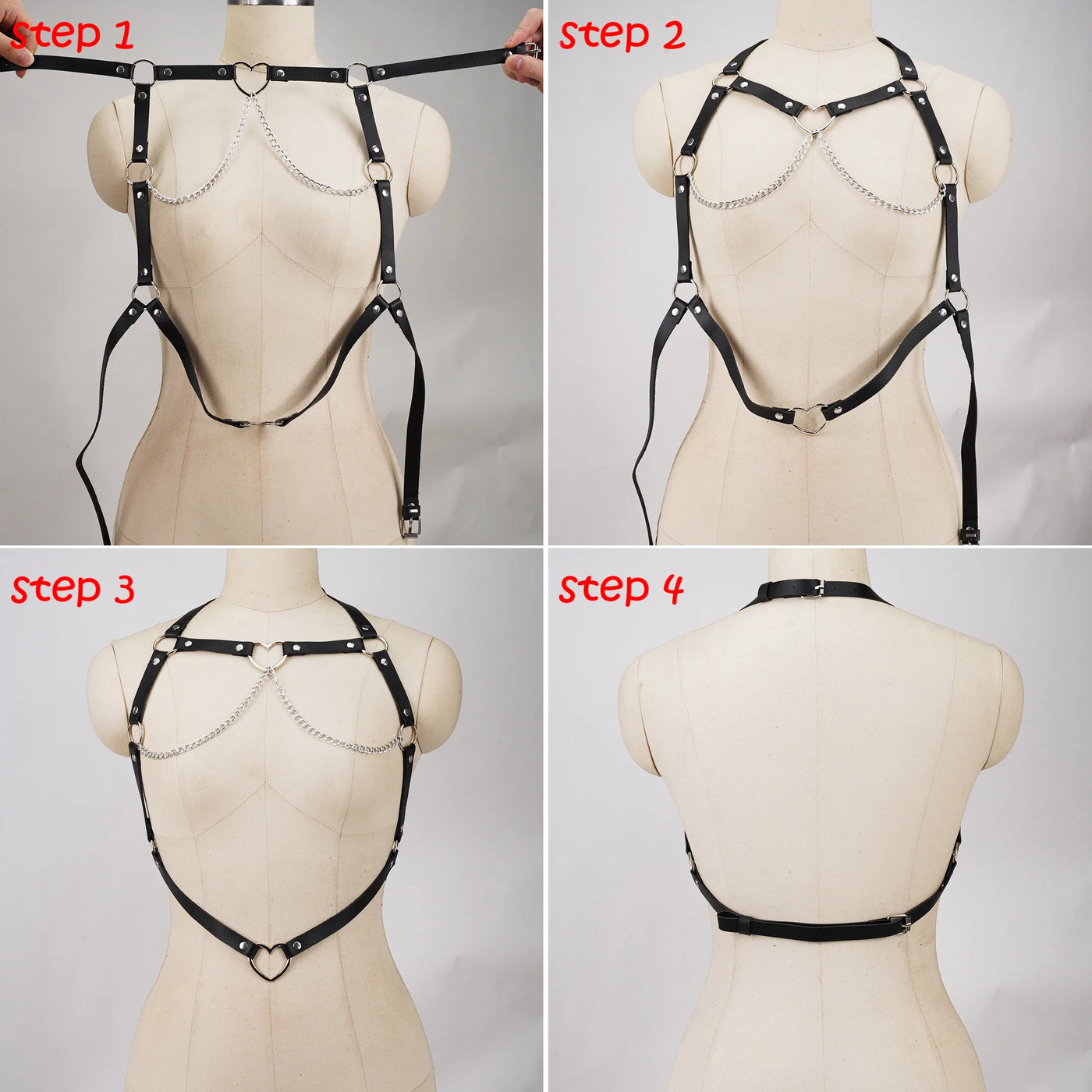 Chest Harness Belt - MidnightAura