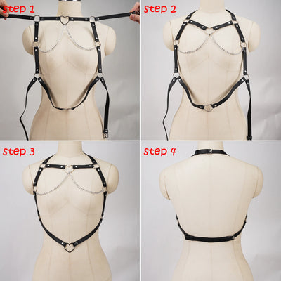 Chest Harness Belt - MidnightAura
