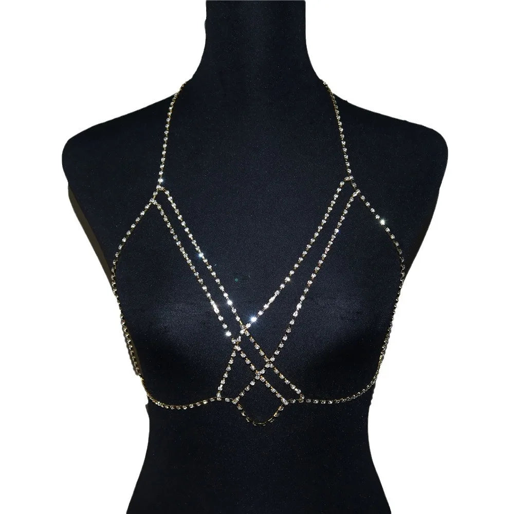 Crossover Chest Chain - MidnightAura