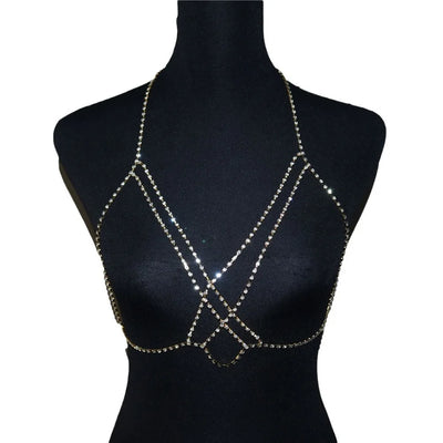 Crossover Chest Chain - MidnightAura
