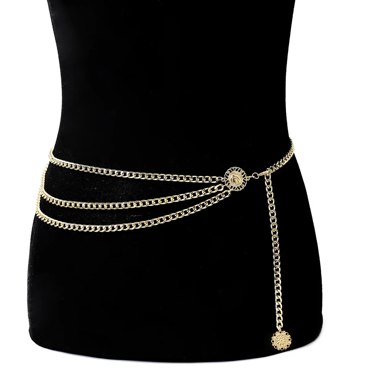 Multilayer Waist Chain - MidnightAura