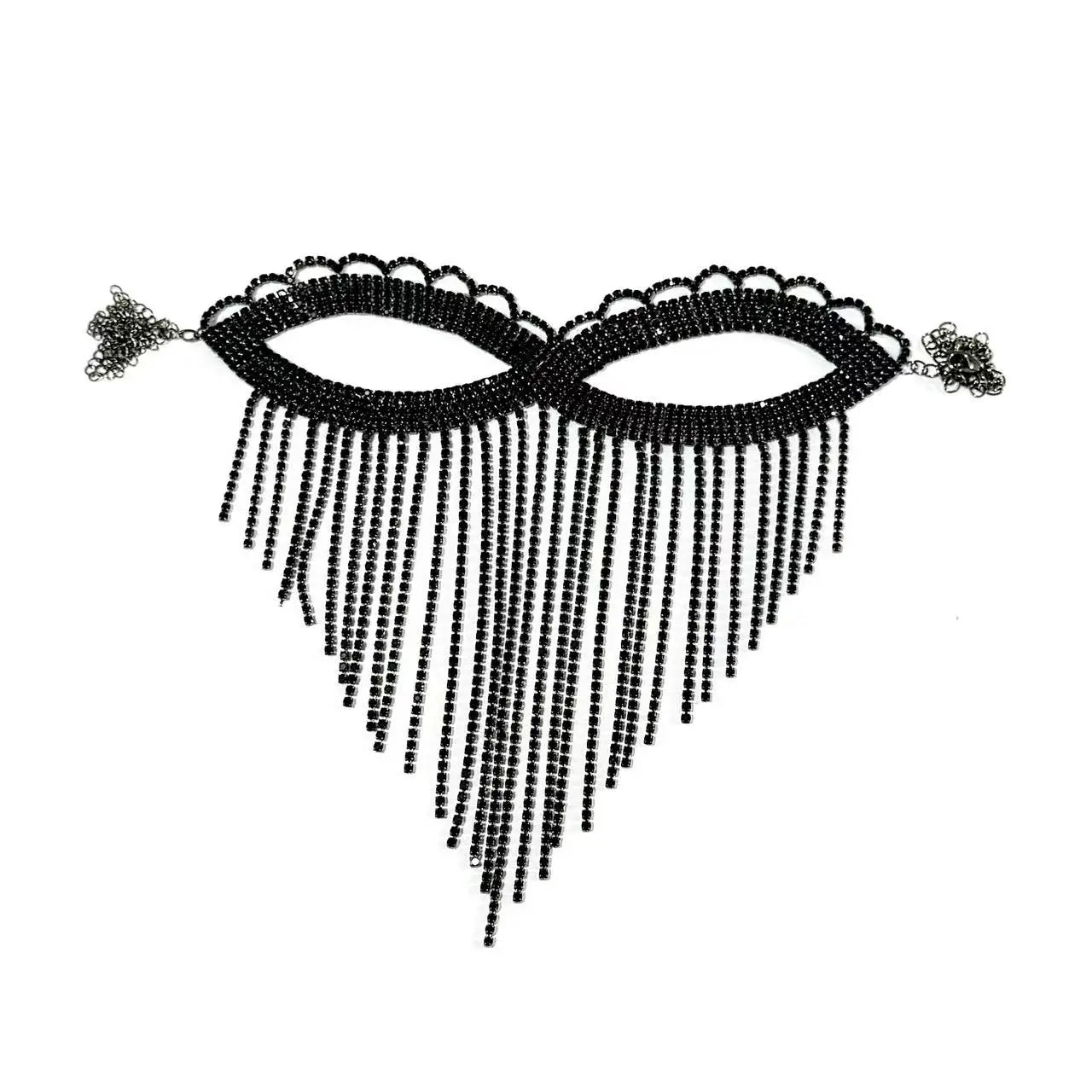 Rhinestone Mask - MidnightAura