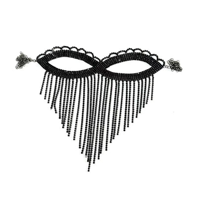 Rhinestone Mask - MidnightAura