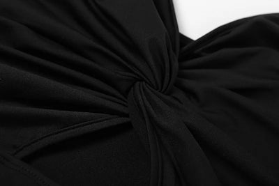 Ruched Cut-Out Bodycon Mini Dress - MidnightAura