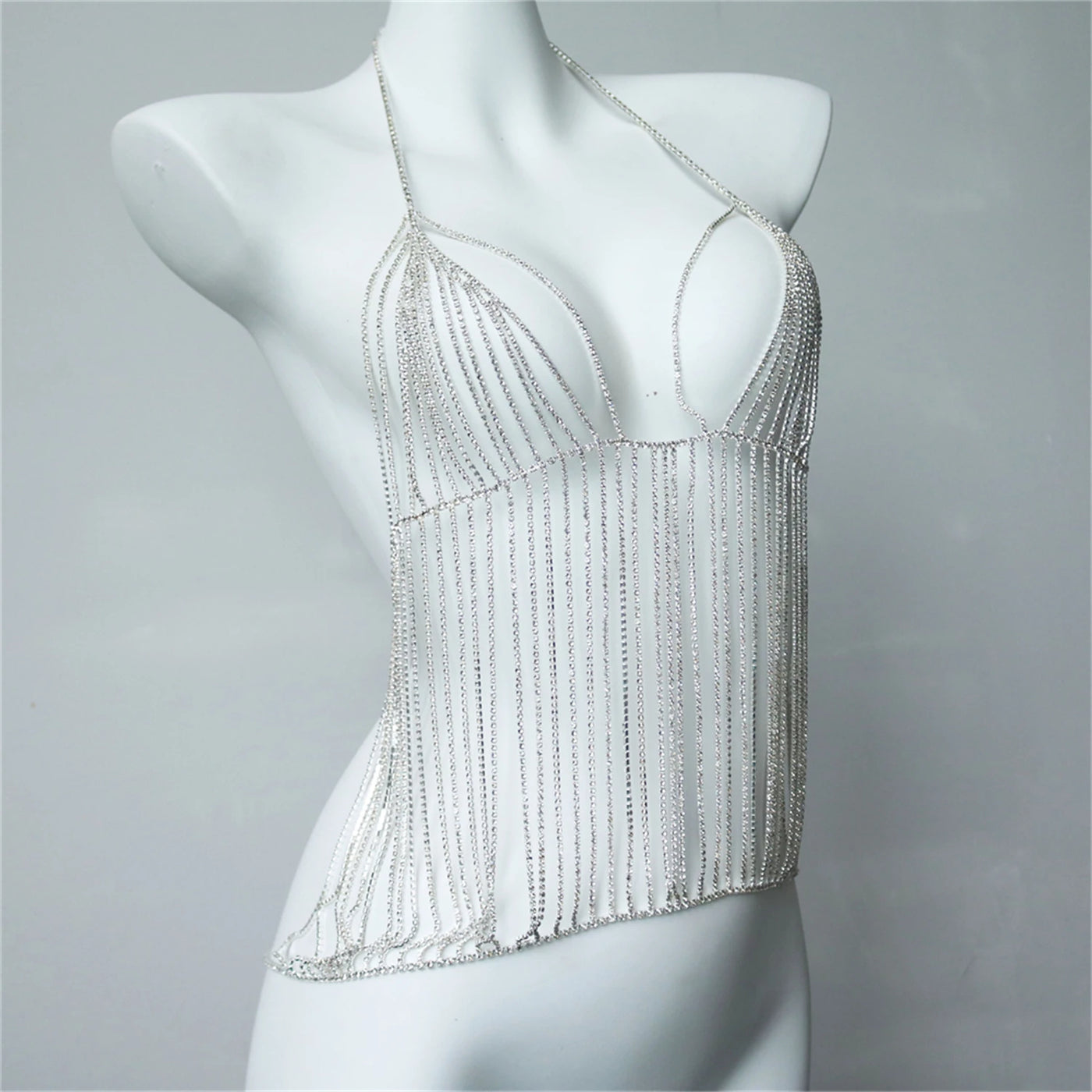 Rhinestones Top - MidnightAura