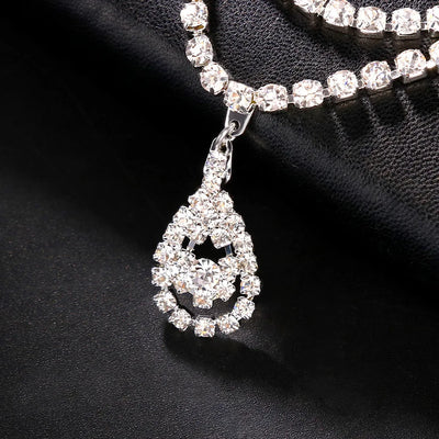 Rhinestone Belly Waist Chains - MidnightAura