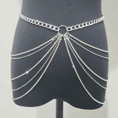 Multilayer Waist Chain - MidnightAura