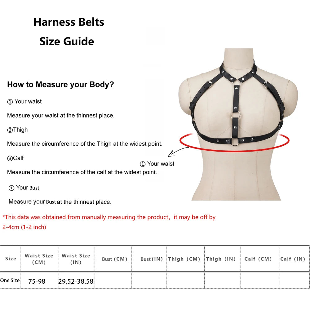 Chest Harness Belt - MidnightAura