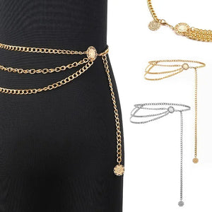 Multilayer Waist Chain - MidnightAura