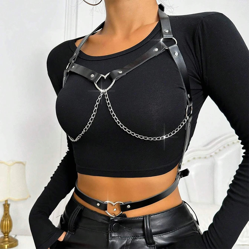 Chest Harness Belt - MidnightAura