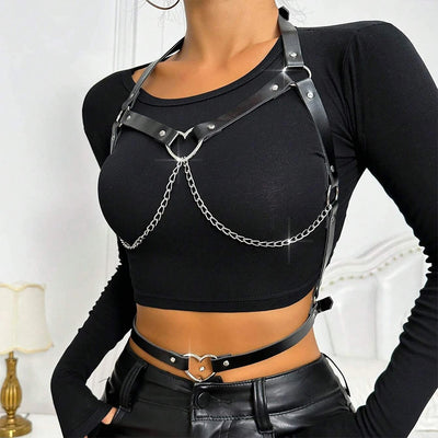 Chest Harness Belt - MidnightAura