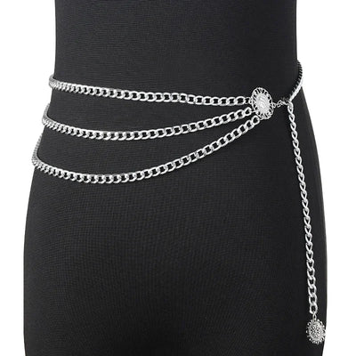 Multilayer Waist Chain - MidnightAura