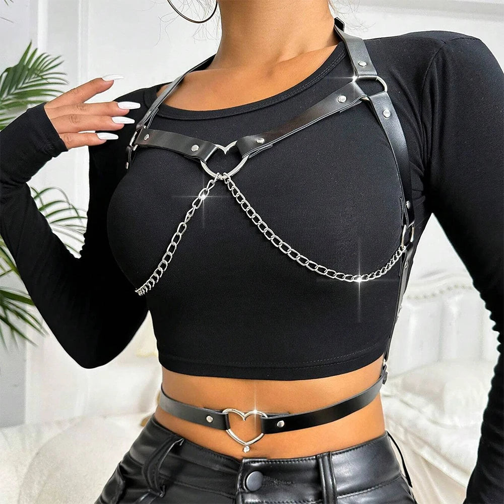 Chest Harness Belt - MidnightAura