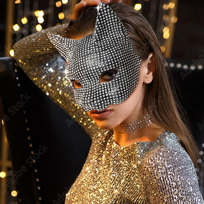 Shiny Cat Mask - MidnightAura