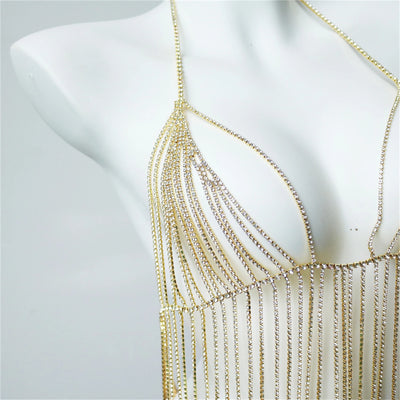 Rhinestones Top - MidnightAura