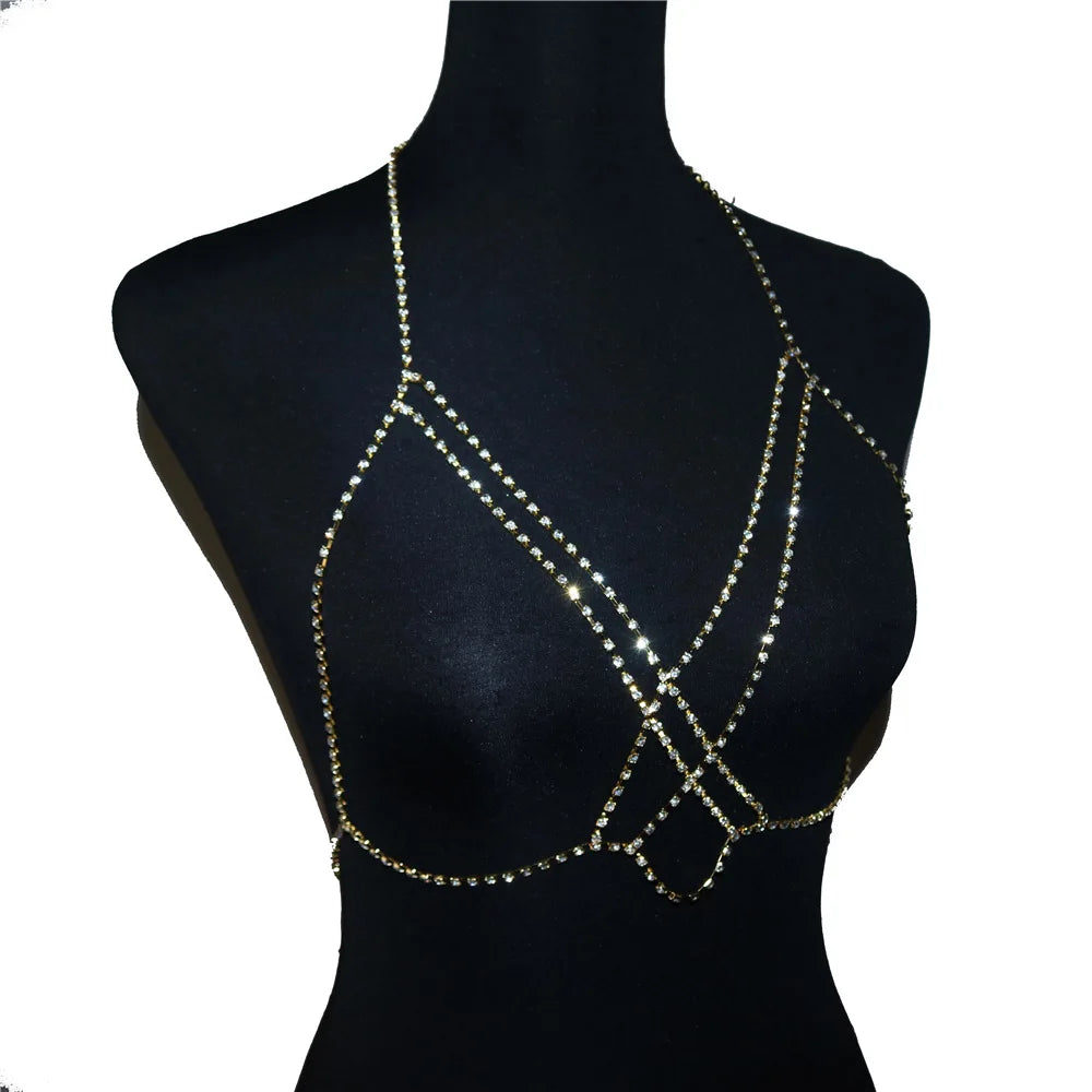 Crossover Chest Chain - MidnightAura