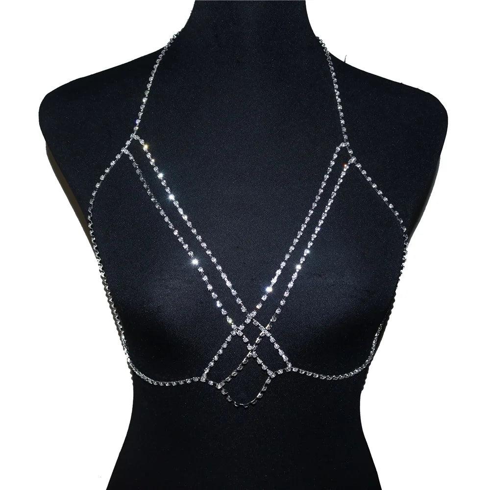 Crossover Chest Chain - MidnightAura