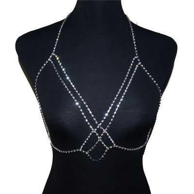 Crossover Chest Chain - MidnightAura