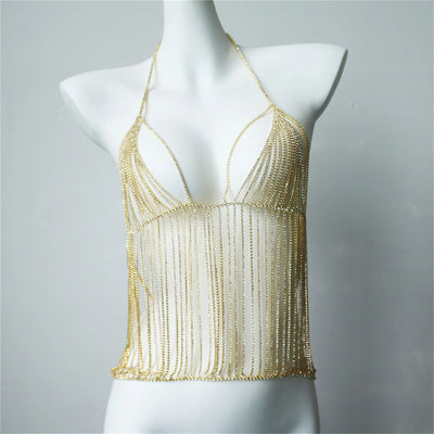 Rhinestones Top - MidnightAura