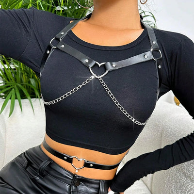 Chest Harness Belt - MidnightAura