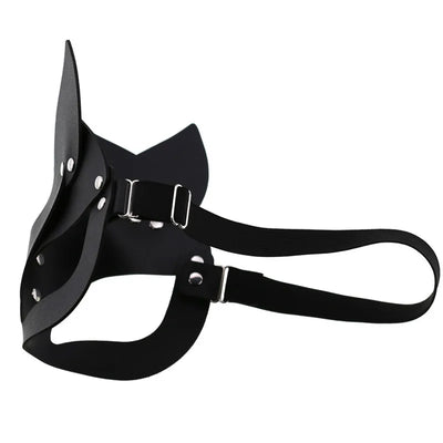 Female PU Leather Mask - MidnightAura
