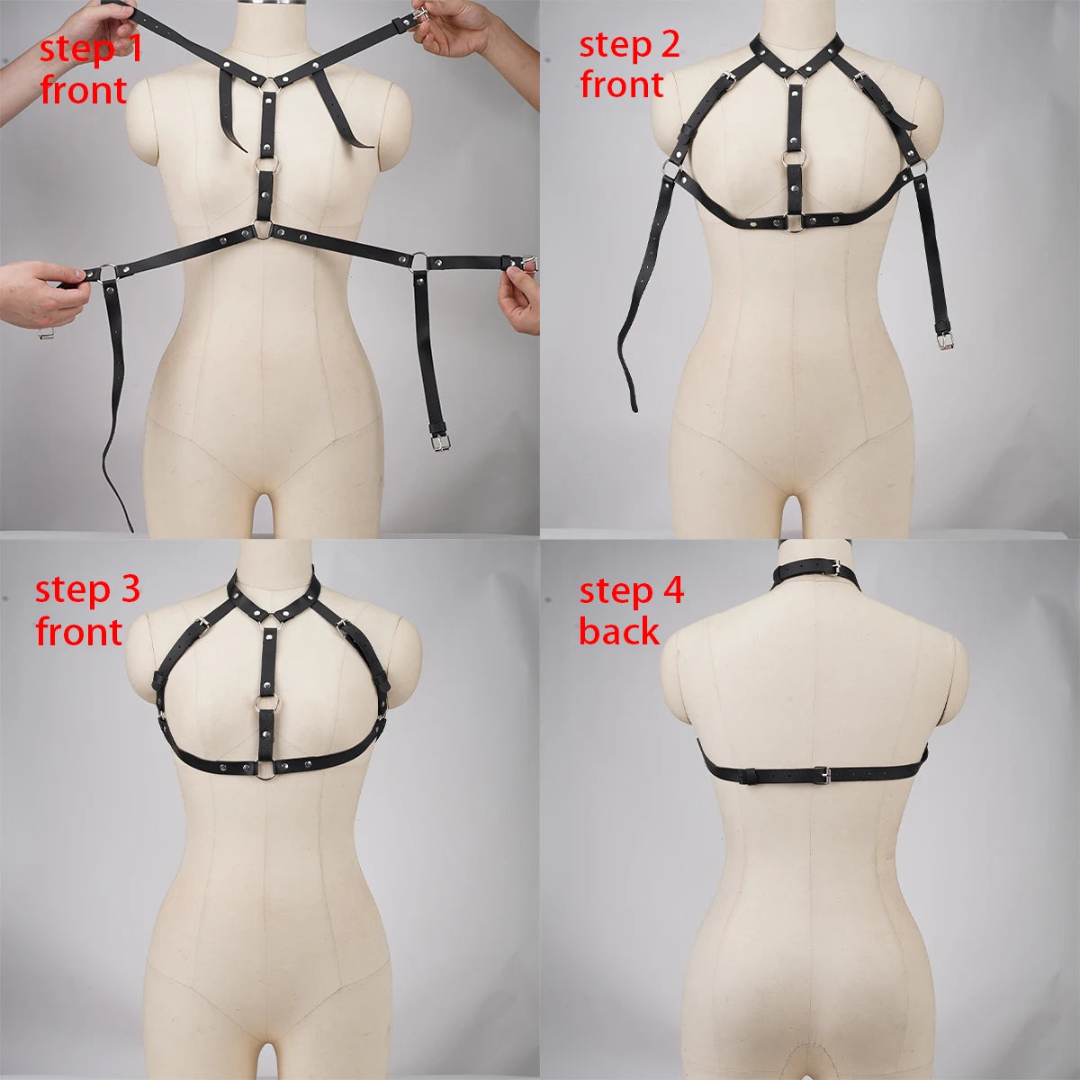 Chest Harness Belt - MidnightAura