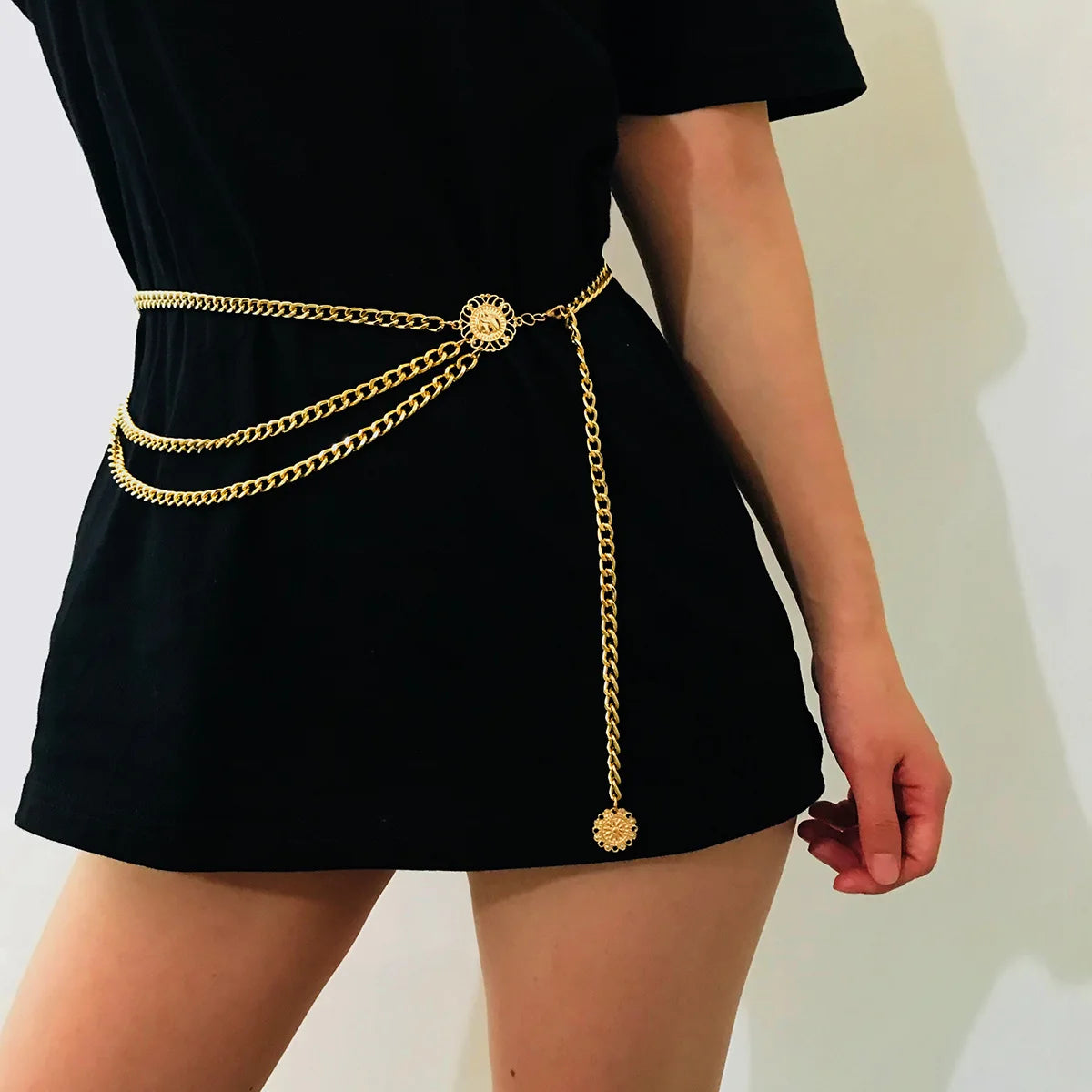 Multilayer Waist Chain - MidnightAura