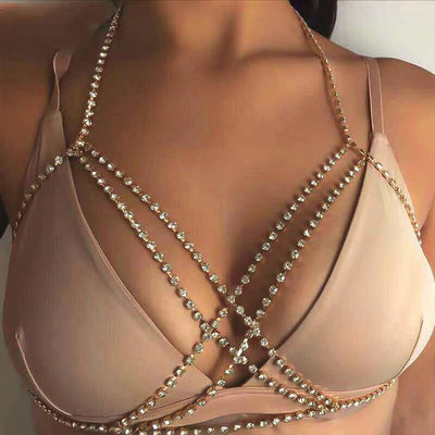 Crossover Chest Chain - MidnightAura