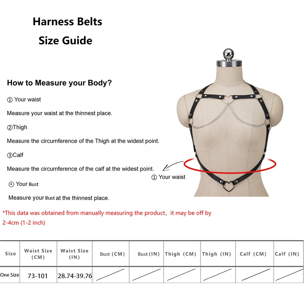 Chest Harness Belt - MidnightAura