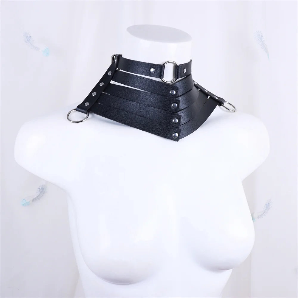 Rock Gothic Collar Necklace - MidnightAura