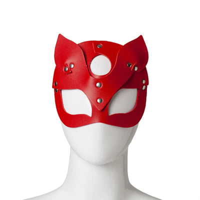 Female PU Leather Mask - MidnightAura