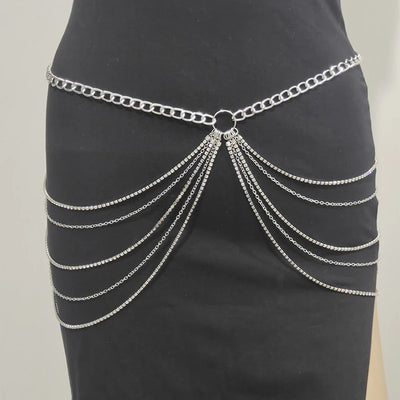 Multilayer Waist Chain - MidnightAura