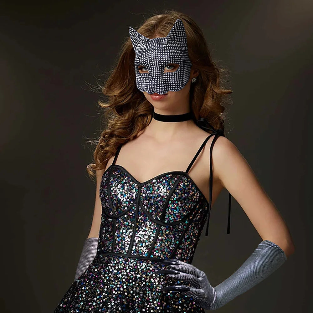 Shiny Cat Mask - MidnightAura